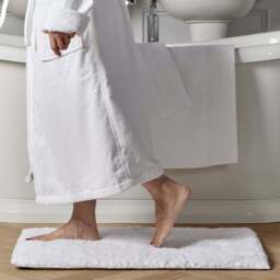 Hartford Plush Memory Foam Bath Mat Collection White - thumbnail 5