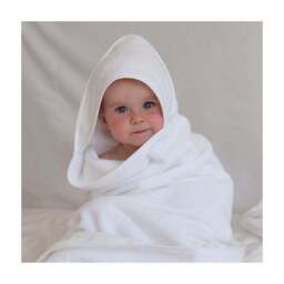 Milan Organic Cotton Velour Large size Hooded Baby Towel - thumbnail 1