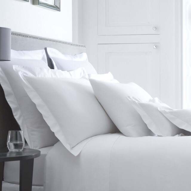Biarritz 320TC Egyptian Cotton Percale Duvet Cover Collection with Envelope Hem - image 1