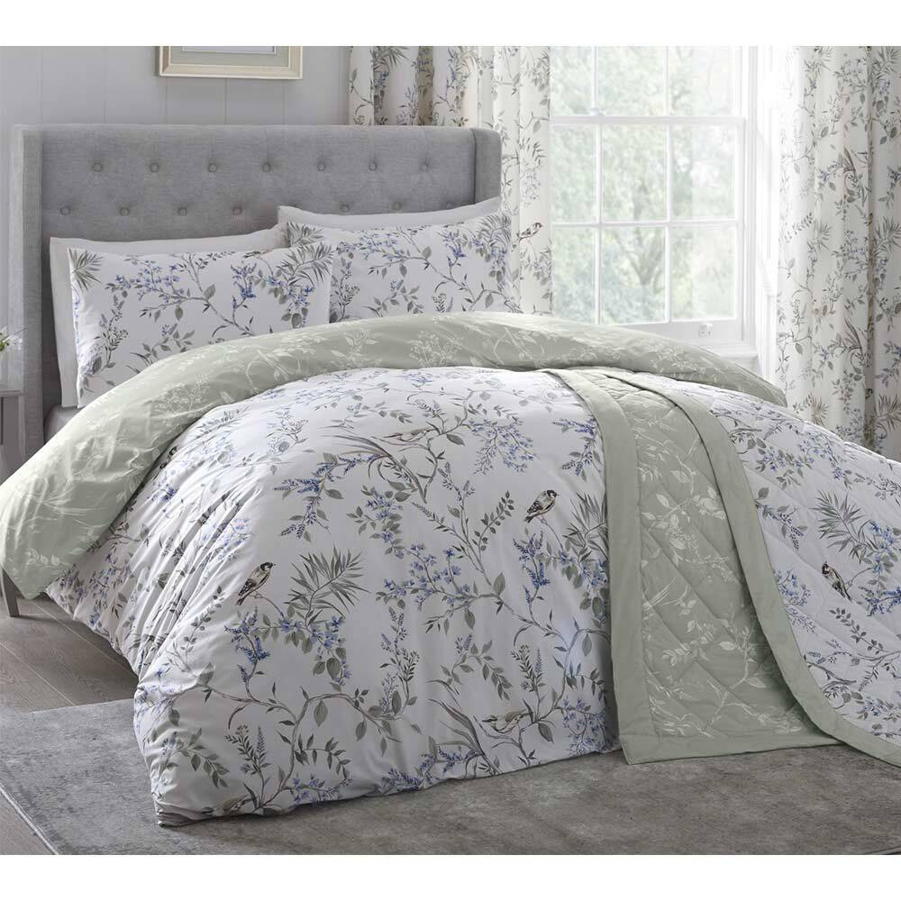 Woodland Bird Blossom Bed Linen Set (Superking Set)