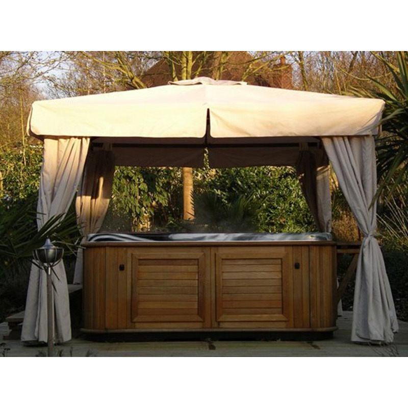 Replacement 4m X 3m Deluxe Gazebo - Canopy and Curtains
