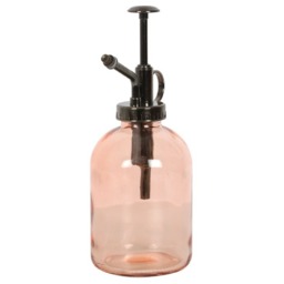 Stylish Minimalist Glass Plant Mister - Pink - thumbnail 5