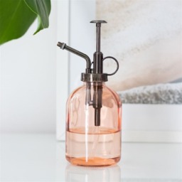 Stylish Minimalist Glass Plant Mister - Pink - thumbnail 3