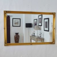MirrorOutlet Gold Antique Ornate Design Full length Wall Mirror 167 X 106cm - Yellow - image 1