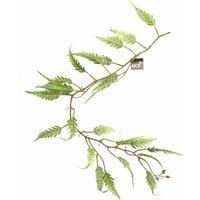 Leaf Artificial Trailing Hanging Fern Foliage Plant Realistic - Green