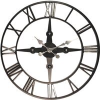 Vitus Wall Clock - Black