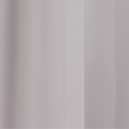 Pair of Slot Top Sheer Plain Woven Voile Curtain Panels - Silver / 137cm - thumbnail 2