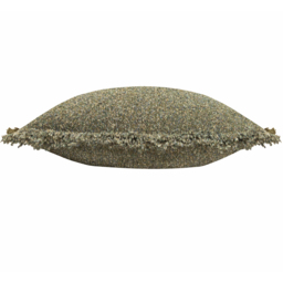 Doze Reversible Fringed Cushion 40 x 60cm - Moss / Polyester - thumbnail 2