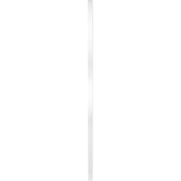 Emma Round White Frame Wall Mirror OLD - White / 100cm - thumbnail 5
