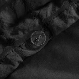 Geo Seersucker Duvet Set - Black / King - thumbnail 4