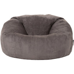 Classic Cord Bean Bag - Grey - thumbnail 2