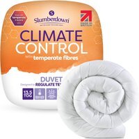 Slumberdown Climate Control 13.5 Tog Duvet - White / Single