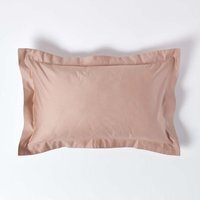 1000 Thread Count Egyptian Cotton Oxford Pillowcase - Moonlight Beige - image 1