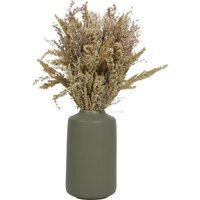 Natural Grass in a Ceramic Vase - Natural
