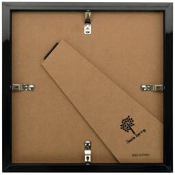 "3D Box Photo Frame - 8x8"" with 4 x 4"" Mount - Pack of 5 - Black" - thumbnail 5