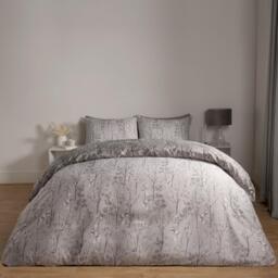 Willow Branch Duvet Set - Grey / Double - thumbnail 3
