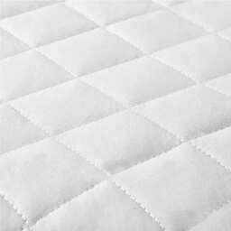 Extra Deep Quilted Mattress Protector - White / Single - thumbnail 2