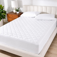 Extra Deep Quilted Mattress Protector - White / Single - thumbnail 1