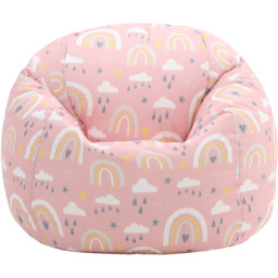 Kids Bean Bag Chair, Childrens Beanbag for Girls and Boys - Rainbow - thumbnail 4