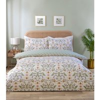 Gardenia Duvet Set - White / Superking - thumbnail 1