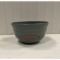 Grey Round Love Heart Tree Bowl Recycled Plastic Planter - Dark Grey