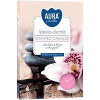 Set of 6 Scentedights Vanilla  Orchid - Pink