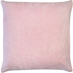 Tanda Velvet Cushion - Mint-Pink / Polyester - thumbnail 3