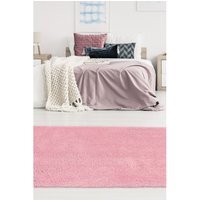 Super Soft Cosy Pink Area Rug - Pink / 160x230cm - image 1