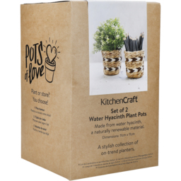 KitchenCraft Planters x2 - Brown - thumbnail 4
