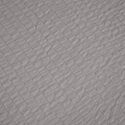 Seersucker Washable Duvet Set - Silver / Double - thumbnail 3