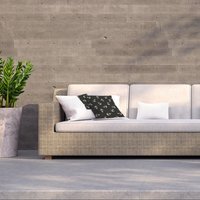 Anchors black Outdoor Cushion - Black / 60cm - thumbnail 1