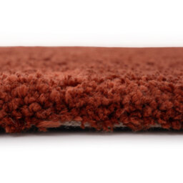 Terracotta Shaggy Rug - Terracotta / 190cm x 280cm - thumbnail 5