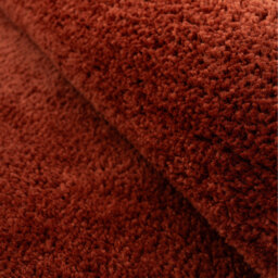 Terracotta Shaggy Rug - Terracotta / 190cm x 280cm - thumbnail 4
