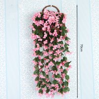Decorative Artificial Hanging Violet - Pink - thumbnail 1