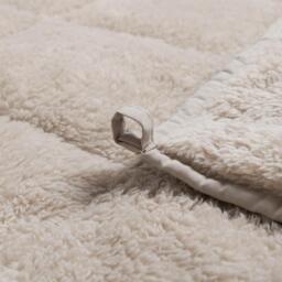 Teddy Fleece Weighted Blanket Throw - Natural / 200cm - thumbnail 4