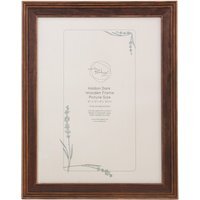 Haldon Wooden Frame  - Brown / 16 x 12in - thumbnail 1