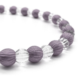 One Krystal Tieback Pair - Mauve - thumbnail 2