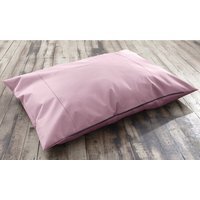 Plain Fabric Floor Cushion with Non-Slip Back - Baby Pink / 120cm