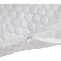 Bamboo Fiber Memory Foam Pillow Insert - White / 74cm - thumbnail 5