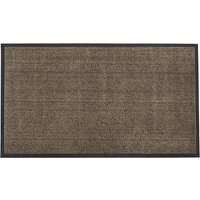 JVL Commodore Barrier Mat - Brown and Black - Brown / 80x140cm - image 1