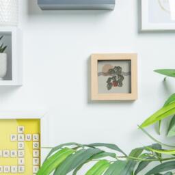 "4x4"" 3D Box Photo Frame Pack of 5 - Beige" - thumbnail 2