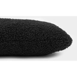 Boucle Textured Door Draught Excluder Draft Insulator - Black - thumbnail 4