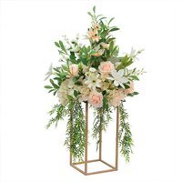 Rose Gold Plant Stand for Bouquet and Garland - Rose Gold - image 1