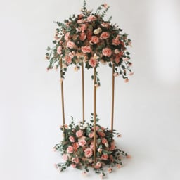Rose Gold Plant Stand for Bouquet and Garland - Rose Gold - thumbnail 2