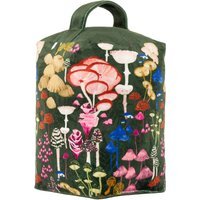 Amanita Abstract Mushroom Doorstop - Green
