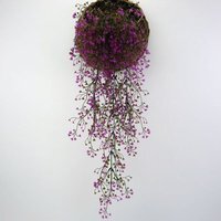 Artificial Hanging Vine Plants - Purple Red - image 1