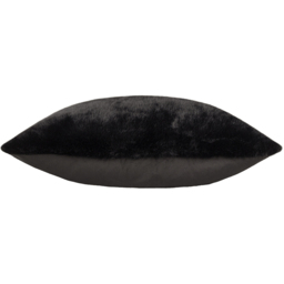 Stanza Faux Fur Cushion 55 x 55cm - Jet / Polyester - thumbnail 3