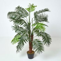 Homescapes Green Mini Palm Tree Artificial Plant with Pot, 120 cm - Green - image 1