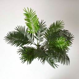 Homescapes Green Mini Palm Tree Artificial Plant with Pot, 120 cm - Green - thumbnail 3