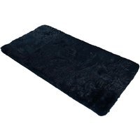 Fluffy Rug Shaggy Floor Mat - Navy Blue / 120cm - thumbnail 1